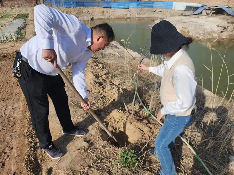“春播添新綠，不負(fù)好春光”-城建新型材料公司黨支部開展主體黨日活動